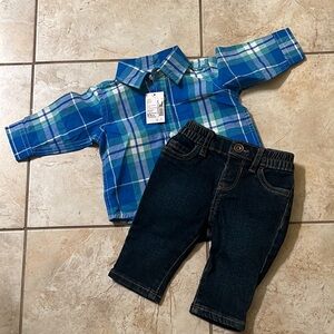 NWT Children’s Place Baby Boy Two piece outfit.